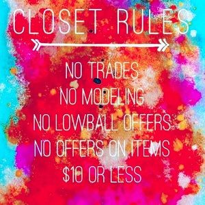 Posh rules